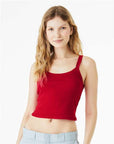 BELLA + CANVAS Women's Micro Rib Spaghetti Strap Tank 1012