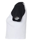 BELLA + CANVAS Women's Micro Rib Raglan Baby Tee 1201