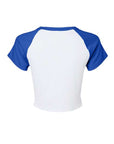 BELLA + CANVAS Women's Micro Rib Raglan Baby Tee 1201