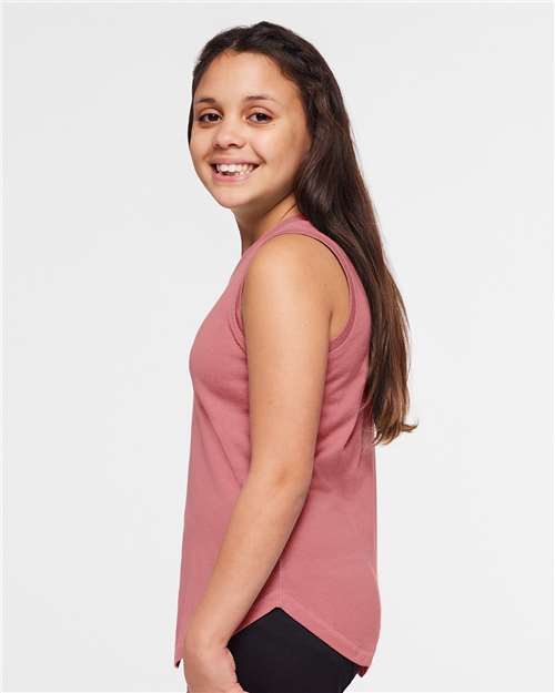 LAT Girls' Relaxed Fine Jersey Tank 2692