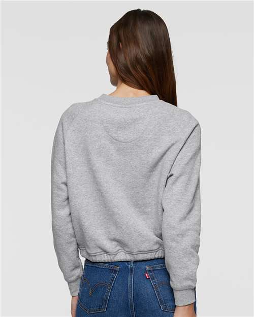 LAT Women's Relaxed Boxy Crewneck Sweatshirt 3528