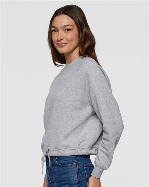 LAT Women's Relaxed Boxy Crewneck Sweatshirt 3528