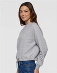 LAT Women's Relaxed Boxy Crewneck Sweatshirt 3528