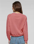 LAT Women's Relaxed Boxy Crewneck Sweatshirt 3528