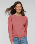 LAT Women's Relaxed Boxy Crewneck Sweatshirt 3528