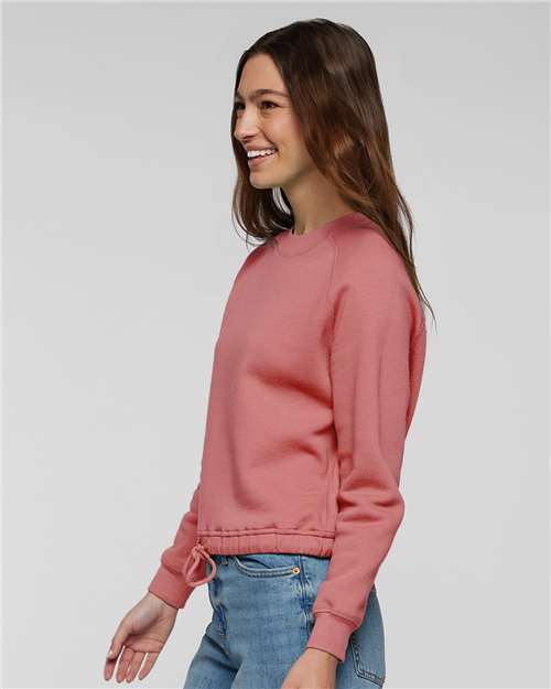 LAT Women's Relaxed Boxy Crewneck Sweatshirt 3528