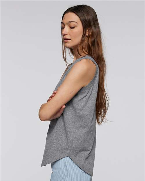 LAT Women's Relaxed Fine Jersey Tank 3592