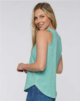 LAT Women's Relaxed Fine Jersey Tank 3592