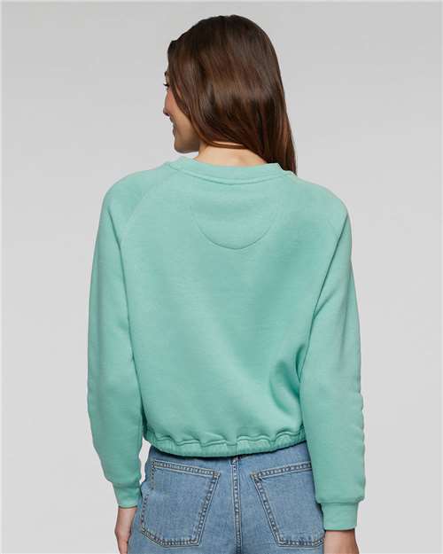 LAT Women's Relaxed Boxy Crewneck Sweatshirt 3528