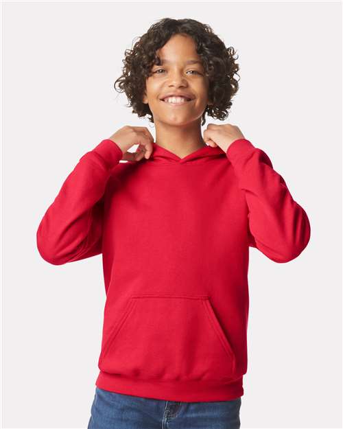 Gildan Youth Softstyle® Midweight Hooded Sweatshirt SF500B