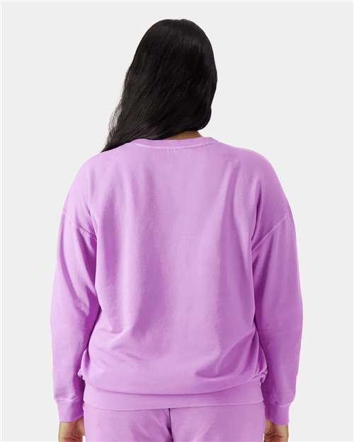 Comfort Colors Unisex Garment-Dyed Lightweight Crewneck Sweatshirt 1466