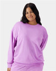 Comfort Colors Unisex Garment-Dyed Lightweight Crewneck Sweatshirt 1466