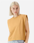 American Apparel Women's Garment-Dyed Heavyweight Muscle Tee 307GD
