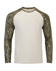 Paragon Men's Jackson Mossy Oak Colorblocked Long Sleeve T-Shirt 236