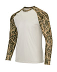 Paragon Men's Jackson Mossy Oak Colorblocked Long Sleeve T-Shirt 236