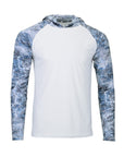 Paragon Men's Biloxi Performance Colorblocked Hooded Long Sleeve T-Shirt 241