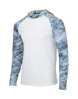 Paragon Men's Biloxi Performance Colorblocked Hooded Long Sleeve T-Shirt 241