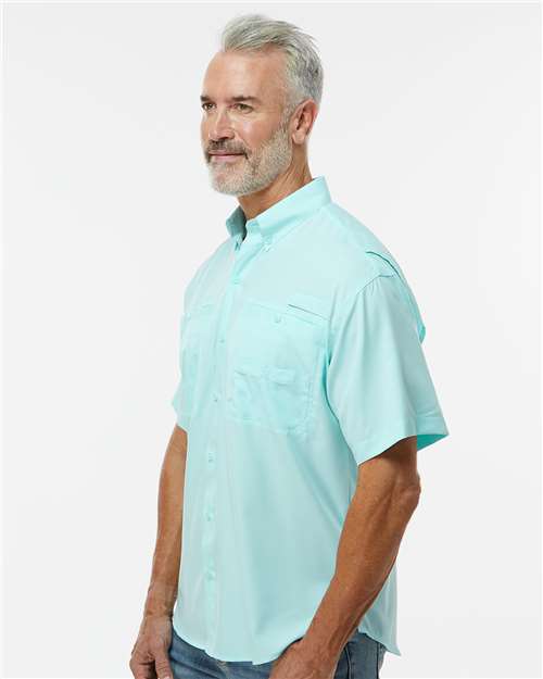 Paragon Men's Hatteras Performance Short Sleeve Fishing Shirt 700