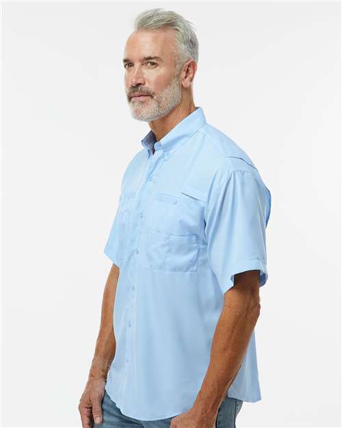 Paragon Men's Hatteras Performance Short Sleeve Fishing Shirt 700