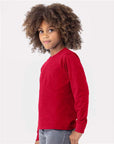 Next Level Youth Cotton Long Sleeve T-Shirt 3311