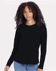 Next Level Women's Cotton Relaxed Long Sleeve T-Shirt 3911