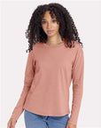 Next Level Women's Cotton Relaxed Long Sleeve T-Shirt 3911
