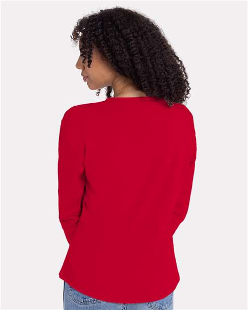 Next Level Women's Cotton Relaxed Long Sleeve T-Shirt 3911
