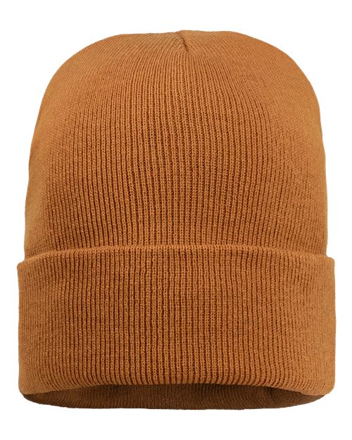 Sportsman 12" Sherpa Lined Cuffed Beanie SP12SL