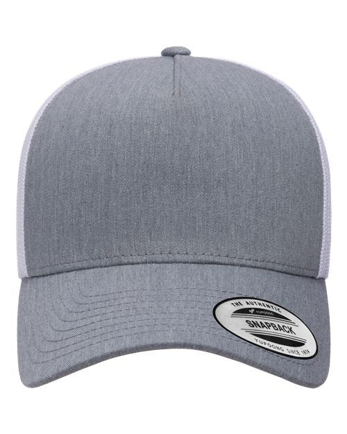 YP Classics Five-Panel Retro Trucker Cap 6506