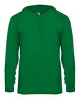 Badger Unisex B-Core Hooded Long Sleeve T-Shirt 4105