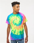 Colortone Unisex Multi-Color Tie-Dyed T-Shirt 1000