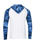 Paragon Men's Biloxi Performance Colorblocked Hooded Long Sleeve T-Shirt 241