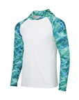 Paragon Men's Biloxi Performance Colorblocked Hooded Long Sleeve T-Shirt 241