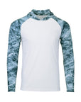 Paragon Men's Biloxi Performance Colorblocked Hooded Long Sleeve T-Shirt 241