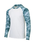 Paragon Men's Biloxi Performance Colorblocked Hooded Long Sleeve T-Shirt 241
