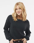 Independent Trading Co. Women's Lightweight Crop Crewneck Sweatshirt AFX24CRP