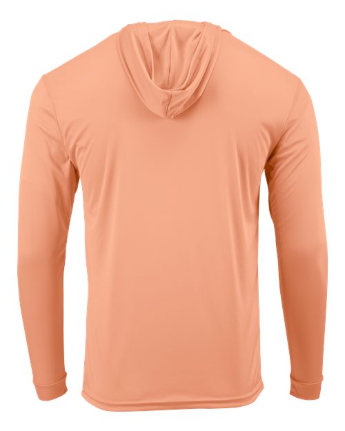 Paragon Unisex Bahama Performance Hooded Long Sleeve T-Shirt 220