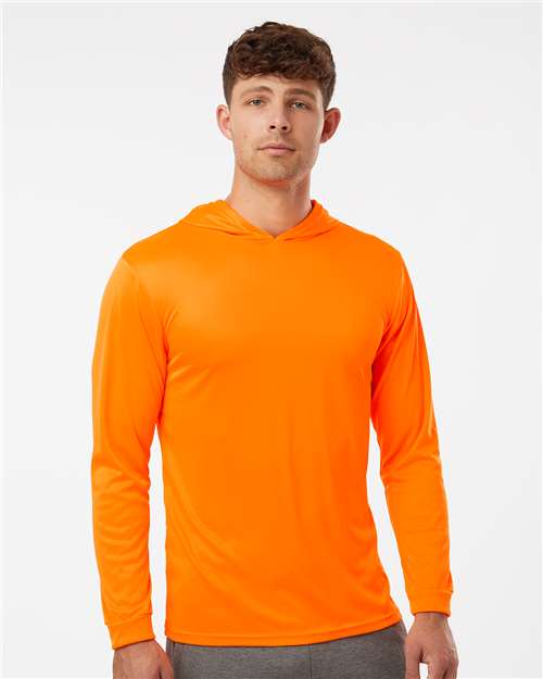 Paragon Unisex Bahama Performance Hooded Long Sleeve T-Shirt 220