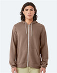 BELLA + CANVAS Unisex Sponge Fleece Full-Zip Hoodie Sweatshirt 3739