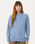 BELLA + CANVAS Unisex Sponge Fleece Raglan Crewneck Sweatshirt 3901