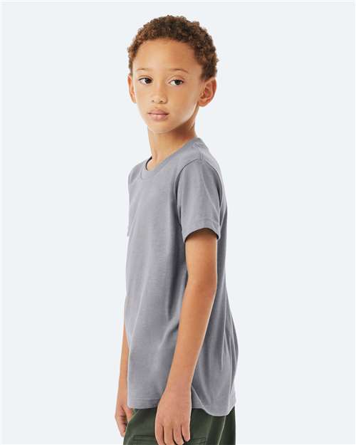 BELLA + CANVAS Youth CVC Jersey Tee 3001YCVC