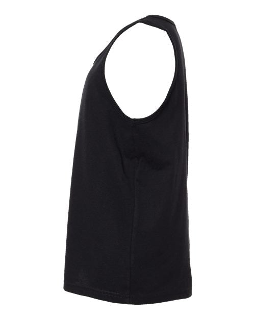 BELLA + CANVAS Youth Heather CVC Tank 3480YCVC