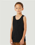 BELLA + CANVAS Youth Heather CVC Tank 3480YCVC