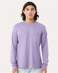 BELLA + CANVAS Heather CVC Long Sleeve Tee 3501CVC