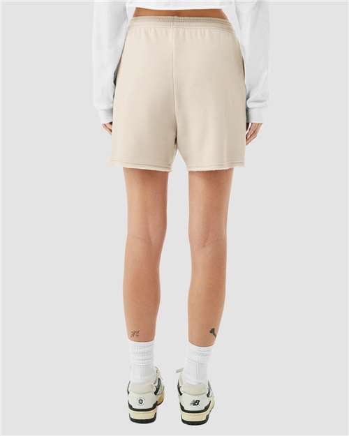 BELLA + CANVAS Women's Cutoff Fleece Shorts 3787
