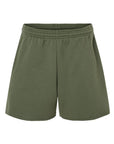 BELLA + CANVAS Women's Cutoff Fleece Shorts 3787