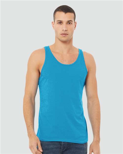 BELLA + CANVAS Unisex Heather CVC Tank 3480CVC
