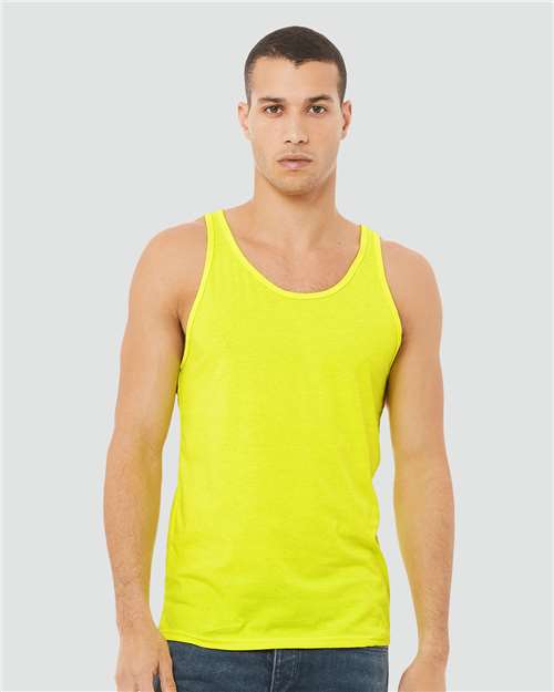 BELLA + CANVAS Unisex Heather CVC Tank 3480CVC