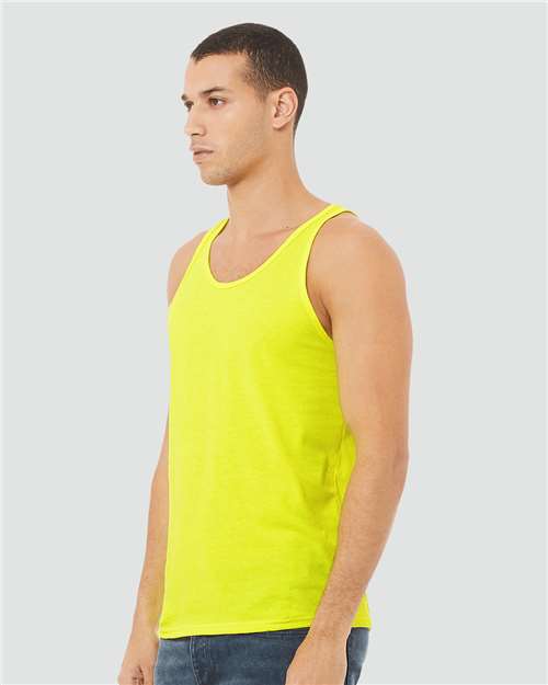 BELLA + CANVAS Unisex Heather CVC Tank 3480CVC
