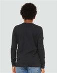 BELLA + CANVAS Youth Heather CVC Long Sleeve Tee 3501YCVC